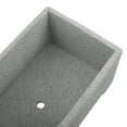 thumbnail image 7 of PAMINGONO Grey Rectangle Stone Planter Container for Succulents Bonsai and Flower Pot Home Office Table, 7 of 7