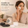 thumbnail image 3 of 16 Packs Organic Reusable Makeup Remover Pads,Washable Eco-friendly Natural Bamboo Cotton Rounds for all skin types with Cotton Laundry Bag, 3 of 10