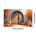 thumbnail image 2 of Decorative Pumpkins Autumn Theme Fall Leaves Lantern for Thanksgiving Outdoor Indoor Decor, 2 of 9