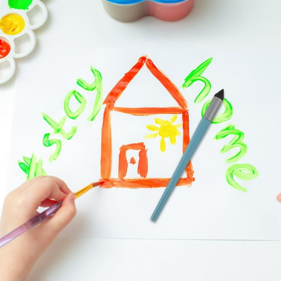 Hemobllo 6-Pack Colorful Blending Sponge Pens for Oil Pastels, Drawing, and Art Supplies Set