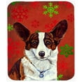 thumbnail image 1 of Corgi Tapis de Souris de Noël Rouge et Vert Flocons de Neige - 7.75 x 9.25 Po, 1 of 1