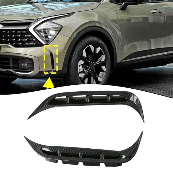 For Kia Sportage NQ5 2022 2023 Front Bumper Air Vent Fog Light Cover Trim Parts Auto Accessories