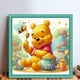 thumbnail image 2 of Hilo Algodón Ecológico Bordado 11CT Punto Cruz Winnie The 40x40cm, 2 of 9