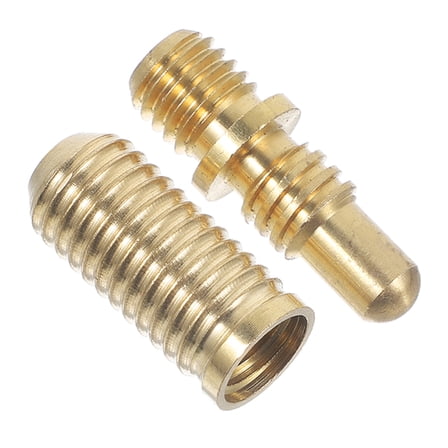 FONDOTIN Pool Cue Connecting Hardware Cylindrical Copper 1 Set
