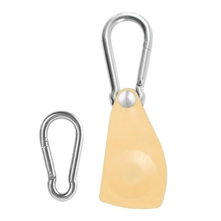 

Colaxi Ratchet Pulley Rope Hanger Ratchet with Carabiners Heavy Duty Secure Rope Ratcheting Tie Down Rope Tightener Ratchet for Tent Beige