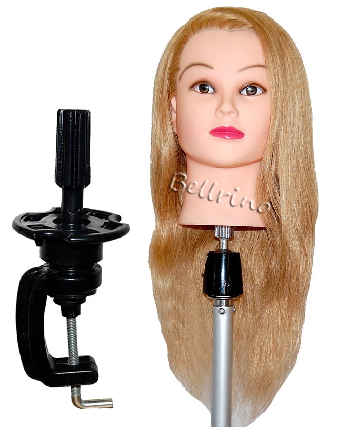 Bellrino 24 " Cosmetology Mannequin Manikin Training Head with Human