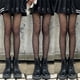 thumbnail image 2 of Medias de mujer primavera y verano finas con lazo dulce blanco leche pantimedias lolita onda redonda punto jk seda negra, 2 of 6