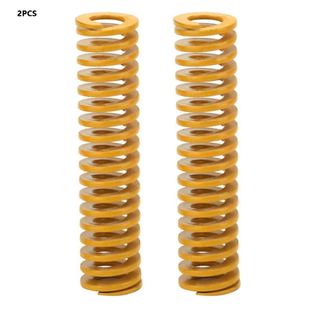 

2024 2pcs OD 12mm ID 6mm Extra Light Load Mould Die Spring Yellow (TF12*70mm)