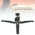 thumbnail image 3 of Tabletop Tripod, 4kg Load Capacity Snap Adjustment Mini Phone Tripod  for Indoor Shooting, 3 of 8