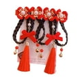 thumbnail image 6 of DOLITY 2xNew Year Hair Clips Chinoiserie Hair Barrettes for Birthday Holiday New Year E, 6 of 8