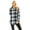 HEATHER BLUE, variant on Haute Edition Women's Long Button Down Flannel Tunic Shirt with Plus