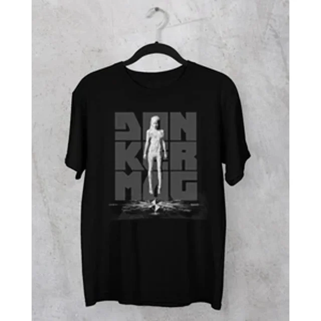 T-Shirt Die Antwoord Yolandi Visser Noir à Manches Courtes Rétro Rap Rave Groupe Tee