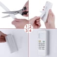thumbnail image 4 of Self-Adhesive Hook And Loop Tape For Indoors Outdoors, Reusable Fastener With Strong Adhesive Back For Wall Mounting Projects, Including Kitchen Office Living Room Carpet Frame, 4 of 5