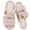 Khaki, variant on Slippers for Women Fuzzy Open Toe Womens Slippers Memory Foam House Slippers