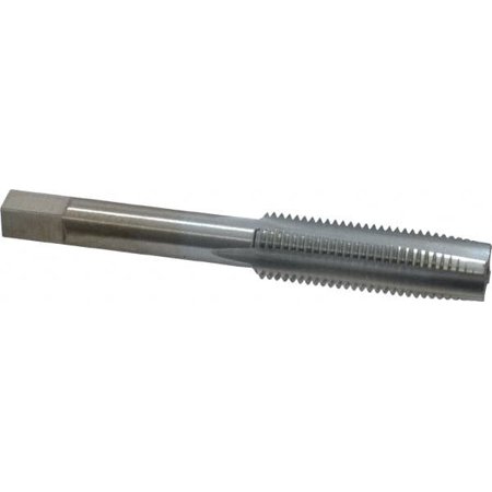 

Made in USA 7/16-20 UNF H3 4-Flute Chrome Finish HSS Straight Flute Standard Hand Tap Taper Chamfer Right Hand Thread 3-5/32 OAL 1-7/16 Thread Length 0.323 Shank Diam