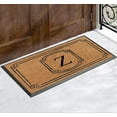 thumbnail image 5 of A1 Home Collections Rubber and Coir Molded Door Mat 30x48 Inch Designer Hand-Crafted ,Personalized ,Double/Single Door Mat, 5 of 8