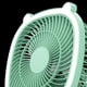 thumbnail image 3 of Ventilador de escritorio plegable Ventilador portátil de 3 velocidades 1200MAH Uso en interiores (Verde A), 3 of 7