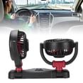thumbnail image 1 of Car Fans Quiet Portable Cooling Dual Head Rotatable Electric Fan for SUV RV, 1 of 7