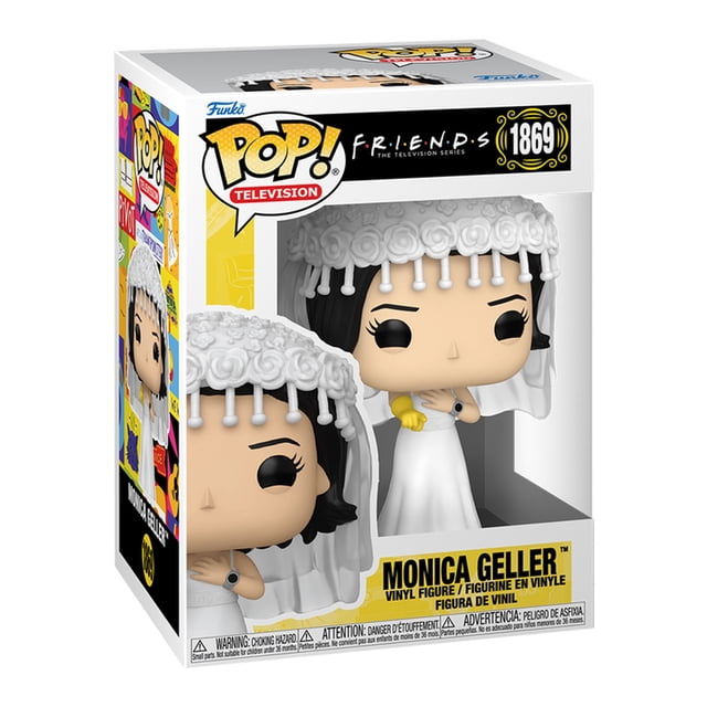 Figura Coleccionable Funko Pop TV Friends Monica Vestido de novia 1 Pieza