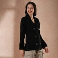 thumbnail image 2 of Globus Women Faux Fur Front Opening Cardigan Sweater, 2 of 6