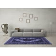 thumbnail image 3 of Ahgly Company Indoor Rectangle Persian Blue Traditional Area Rugs, 4' x 6', 3 of 4
