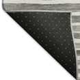 thumbnail image 3 of Addison Rugs Mayfield Washable Coastal Stripes Gray Rectangle Rug, 8' x 10', 3 of 6