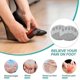 thumbnail image 2 of 5 Pairs Honeycomb Forefoot Pads Feet Sweat Pads Metatarsal Pads Soft Ball Of Foot Cushion Pads Relief Foot Fatigue, 2 of 4