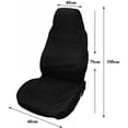 thumbnail image 3 of 2 fundas universales impermeables para asientos de coche, lavables, universales, para evitar arañazos y suciedad., 3 of 4