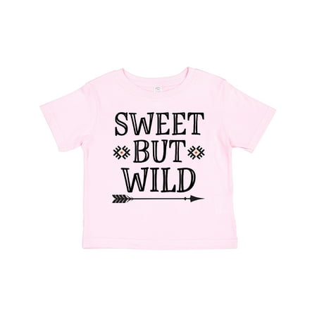 

Inktastic Girls Sweet but Wild Tribal Girls Toddler T-Shirt
