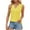Yellow, variant on UYISJ Women's Tank Tops Sleeveless Lace V Neck Eyelet Cami Shirts Summer Flowy Casual Trendy Blouse