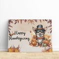 thumbnail image 3 of Happy Thanksgiving Chihuahua Welcome Thankful Fall Autumn Pumpkin Horizontal Matte Canvas Poster Dog Lover Gifts Idea Wall Art Home Decor - 02021, 3 of 5