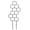 Black, variant on Potted Plants Trellis Honeycomb Shape Houseplant Trellis Plant Climber Support Garden Trellis for Climbing Plants Hoya Pothos