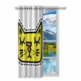 thumbnail image 2 of MKHERT Cat Blackout Window Curtain Drapes Bedroom Living Room Kitchen Curtains 52x84 inch, 2 of 2