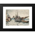 thumbnail image 2 of Winslow Homer 24x18 Black Modern Framed Museum Art Print Titled - Market Scene,&nbsp;Nassau (1885), 2 of 5