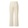 thumbnail image 4 of Work Pants for Women High Waist Wide Leg Stretchy Dress Pants Palazzo Business Casual Outfits Office Slacks with Pockets Button Stretchy(WH2,XXL), 4 of 5