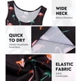 thumbnail image 5 of 3D Graphic Tank Tops for Men Quick Dry Cool Artwork Sleeveless Shirts for Summer Beach Exercise Fitness, 5 of 6