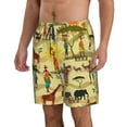 thumbnail image 2 of Vsdgher Ethnic African Men's Beach Shorts, Surfing shorts, Swim trunks, Quick Dry Swim Trunks for Surfing Beach Fun -X-Large, 2 of 6