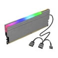 thumbnail image 3 of Radiador Ram Argb De 5V Y 3 Pines, Enfriador Rápido De Computadora, Enfriador, Computadora De Escritorio, Computadora, Chaleco De Enfriamiento De Memoria Rgb Moyic EL008697-00, 3 of 5