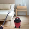 thumbnail image 3 of Miumaeov 4 Gallon Wet Dry Vacuum 3 in 1 Multi-functional Shop Vacuum Portable Wet Dry Vac Commercial Vacuum Floor Cleaner with Blower for Car Home Carpet Basement Workshop Red & Black, 3 of 21
