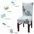 thumbnail image 3 of High Stretch Dinner Chair Covers Set of 4, Dining Chair Slipcovers Removable Washable Dining Chair Protector Cover for Hotel Dining Room Banquet Wedding Party Restaurant (Gray – Pattern 1), 3 of 9