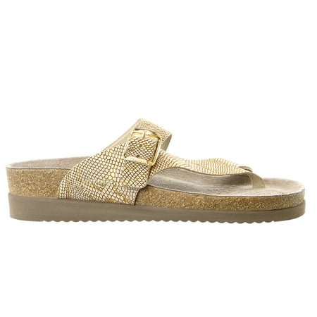 - Mephisto Helen Adjustable Strap Thong Sandal Shoe - Womens