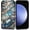 Blue Abalone Mollusk Shell, variant on Case for Samsung Galaxy S24 Plus, Shockproof Hard Shell + Soft Silicone 2 in 1 Hybrid, Shockproof Bumper Drop Protective - Blue Abalone Mollusk Shell