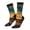 3 Black, variant on Sunset Desert Journey Crew Socks for Men & Women, Breathable Casual Athletic Ankle Socks
