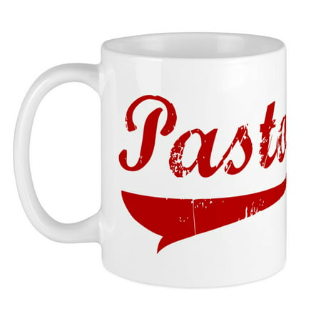 

CafePress - Pastor (Red Vintage) Mug - Ceramic Coffee Tea Novelty Mug Cup 11 oz