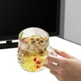 thumbnail image 2 of Tnarru Glass Cup 500ml Lovely Water Jug Drinking Glasses with Handle Easy to Clean for Women Water Cup Clear for Tea Iced Coffee Milk, 2 of 8