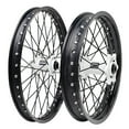 thumbnail image 1 of Impact Complete Front and Rear Wheel 1.60 x 21 / 2.15 x 19 Black Rim/Black Spoke/White Hub Compatible With Gas Gas EX 450F 2021, 1 of 1