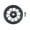 Black, variant on Baoblaze for Folding Bike Aluminum Alloy Easywheel with Screws Push Wheels
