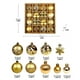 thumbnail image 3 of Limited Time Offer, 42-Pack Shatterproof Christmas Ball Ornaments Set Decorative Baubles For Holiday Wedding Party Decoration Festival Widgets Pendants With Reusable Hand-held Gift, 3 of 3