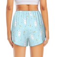 thumbnail image 4 of Fotbe Cute Bunny Womens High Waist Running Shorts Athletic Workout Quick Dry Shorts for Women with Pockets Gym Yoga Summer Shorts-Small, 4 of 9