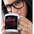 thumbnail image 2 of 3drose, My Someone Special in Pink with a Heart Key, 11oz Mug, 2 of 6